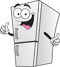 Fridge man logo