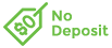 No deposit icon
